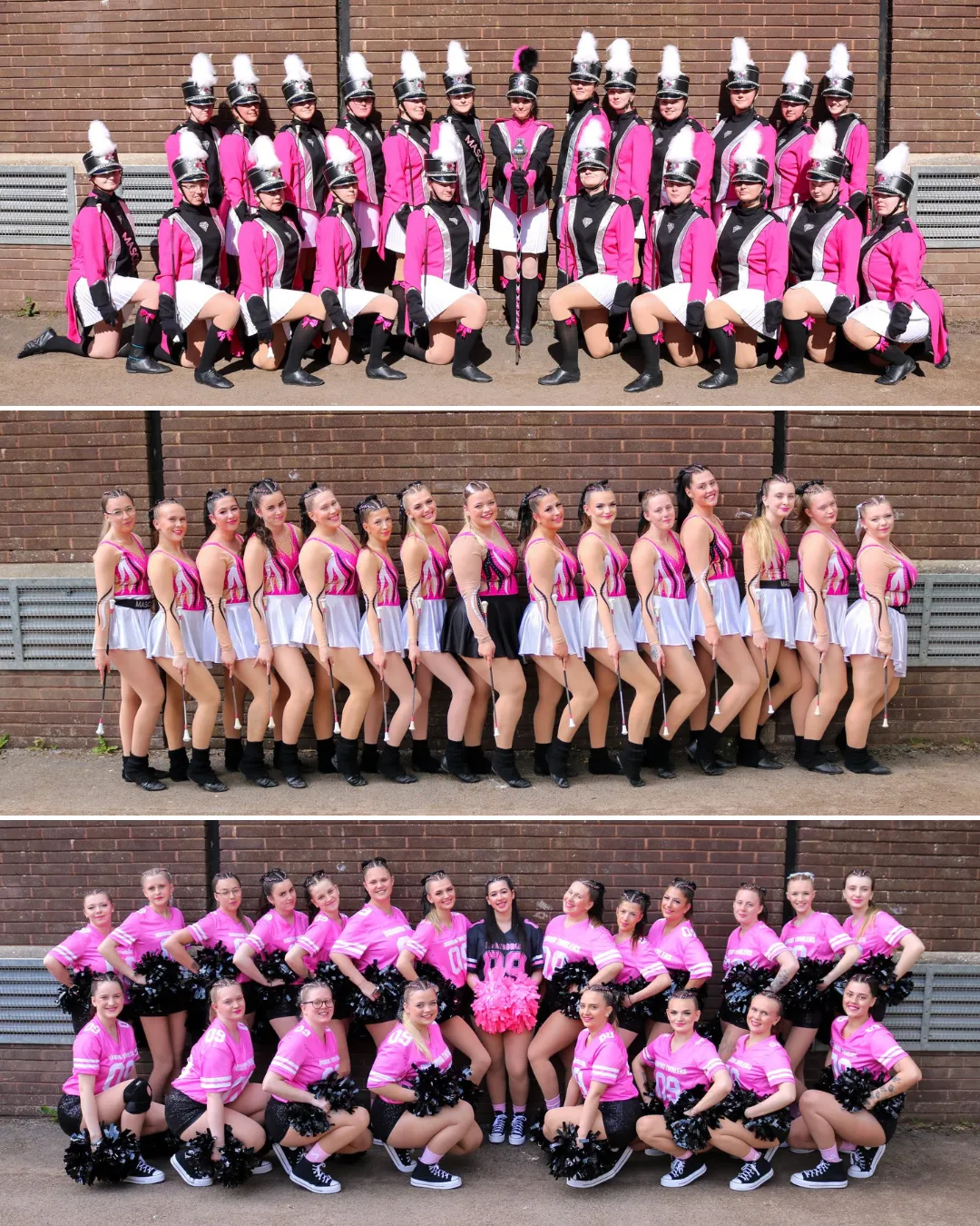 Diamond Twirlers Seniors squad