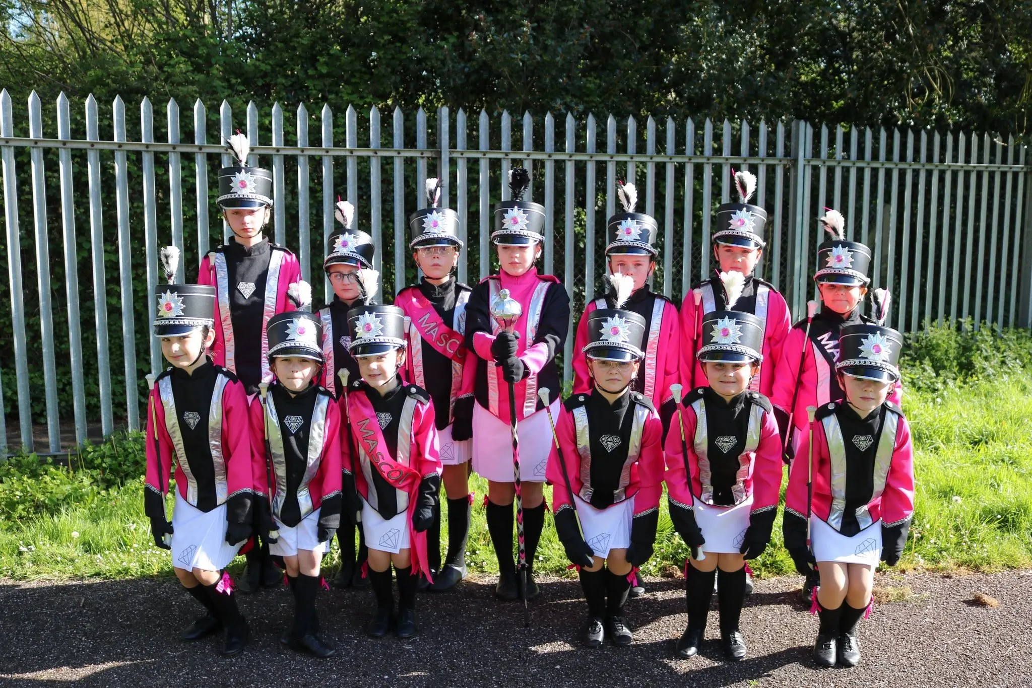 Diamond Twirlers Tinies section